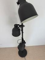 Industriële Vloerlamp met 3 Spots (type Hektar/Ikea), Ophalen, Zo goed als nieuw, Metaal, 150 tot 200 cm