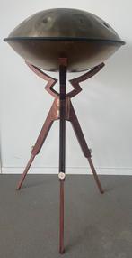Houten handpan stand met extra verlengstuk te verstellen, Ophalen of Verzenden, Nieuw