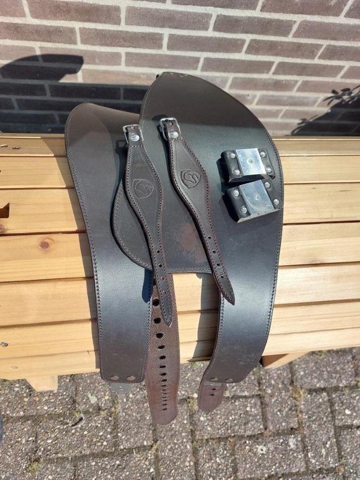 EDIX tweedekans Tequiro fenders normaal bruin, Dieren en Toebehoren, Paarden en Pony's | Overige Paardenspullen, Gebruikt, Overige soorten
