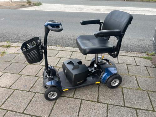 EXTRA ACTIERADIUS opvouwbare GOGO PLUS scootmobiel nw accu’s, Diversen, Rolstoelen, Zo goed als nieuw, Elektrische rolstoel, Ophalen of Verzenden