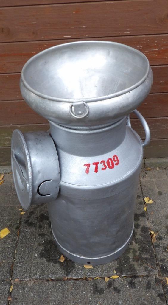oude melkbus/ boerderij melkbus/ treef en zeef, Antiek en Kunst, Curiosa en Brocante, Ophalen of Verzenden
