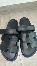 Hermes Cyphre Slippers, Ophalen of Verzenden, Overige maten, Zwart