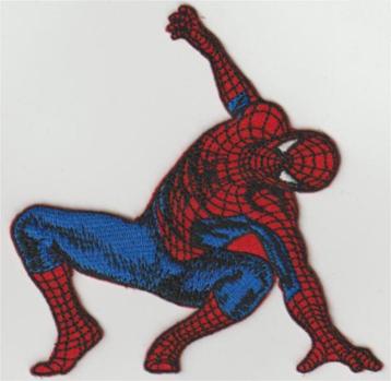 Spiderman stoffen opstrijk patch embleem #6 beschikbaar voor biedingen