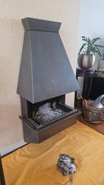 hangende houtkachel, staal, Huis en Inrichting, Haarden, Ophalen, Gebruikt, Hangende haard, Houthaard