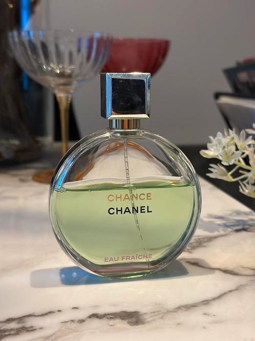 Chanel Chance Eau Fraiche Eau de parfum 100 ml, Sieraden, Tassen en Uiterlijk, Uiterlijk | Parfum, Zo goed als nieuw, Verzenden