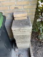 Tuintegels 30 x 30 tegels, Tuin en Terras, Tegels en Klinkers, Ophalen, Gebruikt, 10 m² of meer, Beton