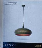 Rayco. Lucide hanglamp Rayco mat groen/goudkleurig45 cm. €55, Ophalen of Verzenden, Nieuw, Minder dan 50 cm