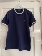 Lyle & Scott blauw/wit tshirt in zeer goede staat, Maat 52/54 (L), Blauw, Ophalen of Verzenden, Zo goed als nieuw