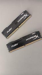 HyperX Fury DDR4 16GB, Computers en Software, RAM geheugen, DDR4, Ophalen of Verzenden, Zo goed als nieuw, Desktop