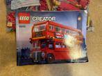 Lego dubbeldekker bus 10258, Complete set, Ophalen of Verzenden, Lego, Zo goed als nieuw