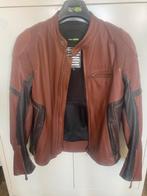 Kawasaki original Leren Jas - Bruin met veel rits vakjes, Ophalen of Verzenden, Tweedehands, Heren, Jas | leer