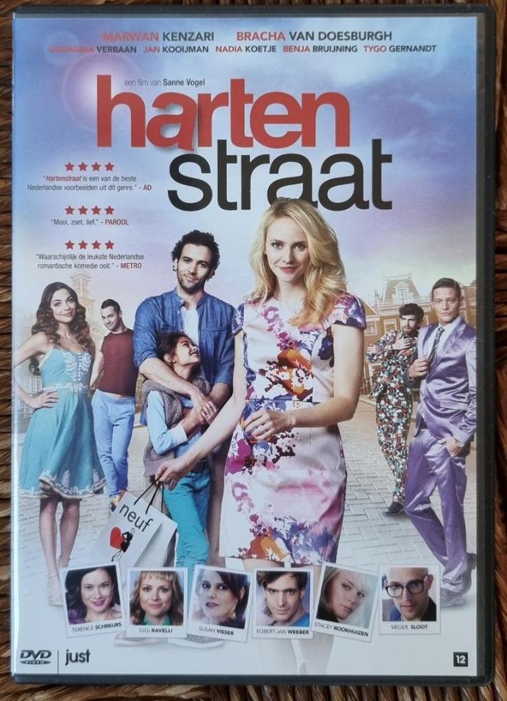 DVD Hartenstraat - Jan Kooijman, Tygo Gernardt e.a. - IZGST, Cd's en Dvd's, Dvd's | Komedie, Zo goed als nieuw, Romantische komedie