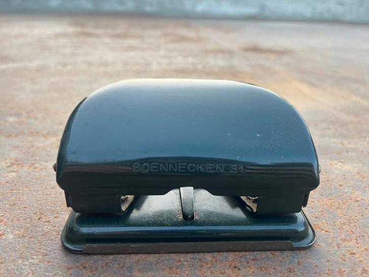 Vintage Soennecken 31 Perforator, Antiek en Kunst, Antiek | Kantoor en Zakelijk, Ophalen