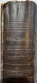 Biblia Hebraica 1874, Druck Adolf Holzhausen in Wien, Ophalen of Verzenden, Bijbel