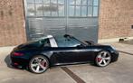 Porsche 911 3.0 Targa 4S Cabriolet AUT 2016 Zwart, Auto's, Porsche, Zwart, Cabriolet, 4 stoelen, Zwart