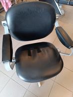 2 kapperstoelen, Ophalen, Gebruikt, Twee, Zwart