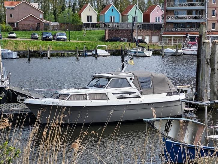 Spitsgatter Aro 28 in prijs verlaagd, Watersport en Boten, Motorboten en Motorjachten, Gebruikt, Polyester, 6 tot 9 meter, Diesel