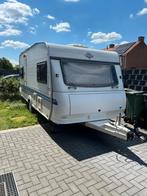 Hobby prestige 495 Ub met voortent, Caravans en Kamperen, Vast bed, Rondzit, Hobby, Bedrijf