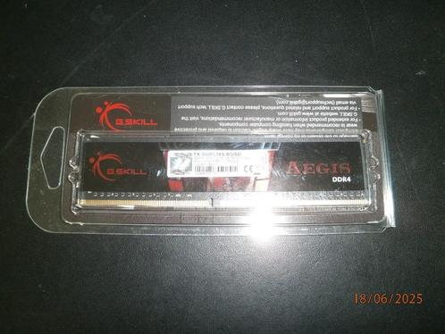G.Skill Aegis 8Gb 3000Mhz CL16 DDR4  ( NIEUW ), Computers en Software, RAM geheugen, Nieuw, Desktop, DDR4, Ophalen