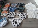 Compleet pakket wasbare pocket luiers oa happy flute grovia, Ophalen of Verzenden, Gebruikt, Jongetje of Meisje