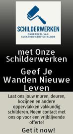 Schilder gezocht? Binnen- & Buitenschilderwerk | Betaalbaar, Doe-het-zelf en Verbouw, Ophalen of Verzenden, Zo goed als nieuw