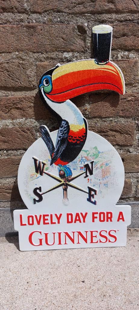 Reclamebord Guinness, Verzamelen, Biermerken, Nieuw, Reclamebord, Plaat of Schild, Overige merken, Ophalen of Verzenden