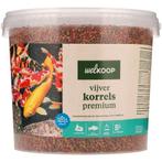 Vrijwel volle 5 liter emmer Welkoop vissen korrels premium, Overige soorten