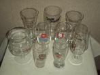 9 VERSCHILLENDE BIERGLAZEN, Ophalen of Verzenden, Zo goed als nieuw, Glas of Glazen, Overige merken