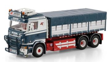 WSI SCANIA R5 + CONTAINER OPLEGGER + CONTAINER - ANFINEST beschikbaar voor biedingen