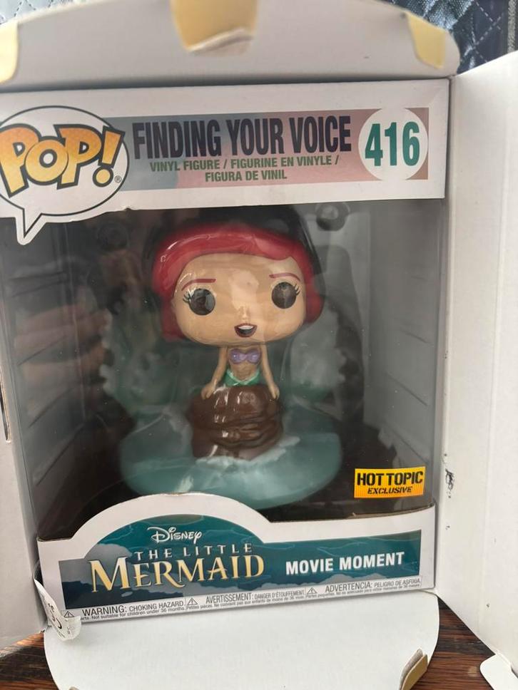 Disney Ariel / De kleine zeemeemin movie moment funko, Verzamelen, Poppetjes en Figuurtjes, Zo goed als nieuw, Ophalen of Verzenden