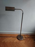 Brons kleurige verstelbare leeslamp, Huis en Inrichting, Ophalen, Gebruikt, 100 tot 150 cm, Vintage