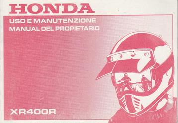 Honda XR400 R manual manutenzione (7318z) beschikbaar voor biedingen
