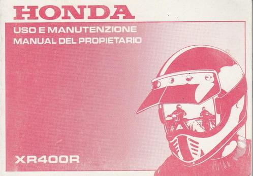 Honda XR400 R manual manutenzione (7318z), Motoren, Handleidingen en Instructieboekjes, Honda, Ophalen of Verzenden