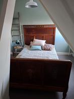 Mooi brocant bed 2080x1400. Matras 2000x1350, Ophalen, Overige typen, Zo goed als nieuw, Minder dan 100 cm
