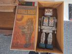 Grote oude blikken speelgoed robot ca 30 cm inclusief doos, Ophalen of Verzenden, Zo goed als nieuw