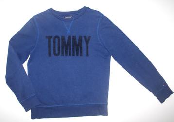 Tommy Hilfiger sweater trui TOMMY navy maat 164 beschikbaar voor biedingen