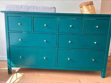 Ikea Hemnes Ladekast Dennegroen