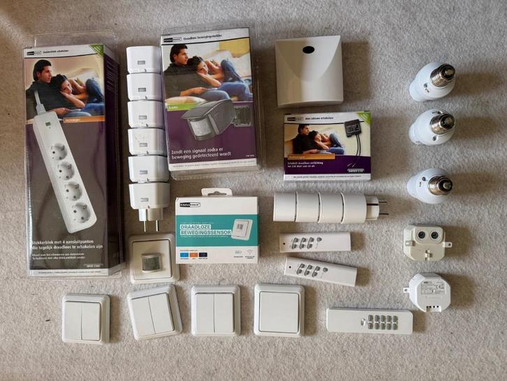 KlikAanKlikUit – complete set, nieuw en gebruikt (als nieuw), Doe-het-zelf en Verbouw, Elektra en Kabels, Zo goed als nieuw, Overige typen
