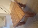 Bijzet tafel massief teak hout, Huis en Inrichting, Complete inboedels, Ophalen