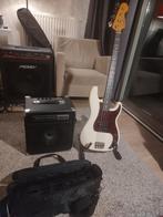 Squier Classic Vibe 60s P-bass met amp en pedalboard, Ophalen, Zo goed als nieuw