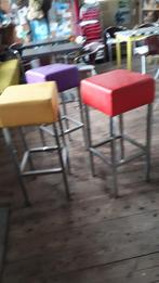 Barkruk, Huis en Inrichting, Barkrukken, 5 krukken of meer, Ophalen, Zo goed als nieuw, 60 tot 90 cm