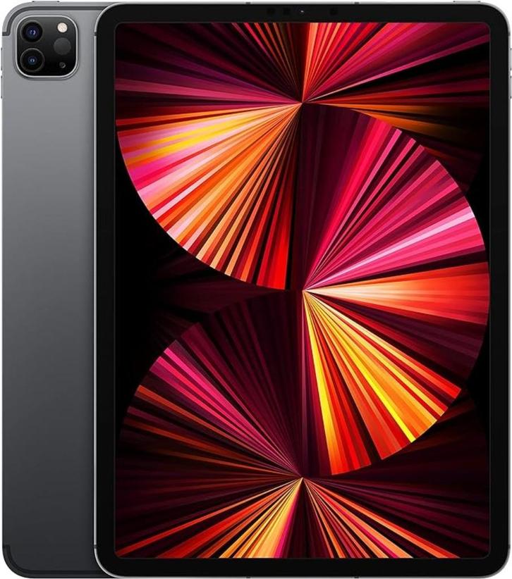 Apple iPad Pro 2021 12.9-inch (5th Gen) 2TB WiFi Space Gray, Computers en Software, Apple iPads, Nieuw, Apple iPad Pro, Wi-Fi