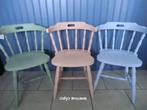 Mooie gerestylde stoelen 6 stuks, Ibiza style, Ophalen