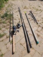 3 hengels tekoop inclusief toebehoren, Watersport en Boten, Ophalen, Gebruikt, Complete set