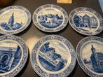 Delfts Blauw Serie Borden BREDA, Antiek en Kunst, Ophalen of Verzenden