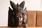 Balinees houten masker Dewi Sri, Ophalen of Verzenden
