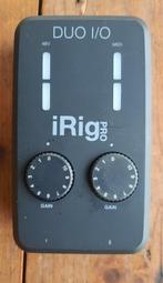 IRIG Pro Duo audio interface, Audio, Tv en Foto, Professionele Audio-, Tv- en Video-apparatuur, Audio, Ophalen of Verzenden, Zo goed als nieuw