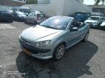 Peugeot 206 1.6 16V CC 2001 Grijs, Voorwielaandrijving, 4 cilinders, Cabriolet, 4 stoelen