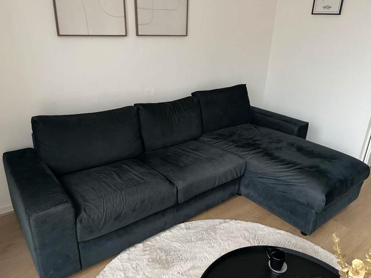 IKEA VIMLE 3-zitsbank met chaise longue, Huis en Inrichting, Banken | Bankstellen, Gebruikt, Hoekbank, Vierpersoons of meer, 250 tot 300 cm