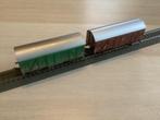 Marklin gesloten goederenwagons, Hobby en Vrije tijd, Modeltreinen | H0, Wisselstroom, Gebruikt, Wagon, Ophalen of Verzenden